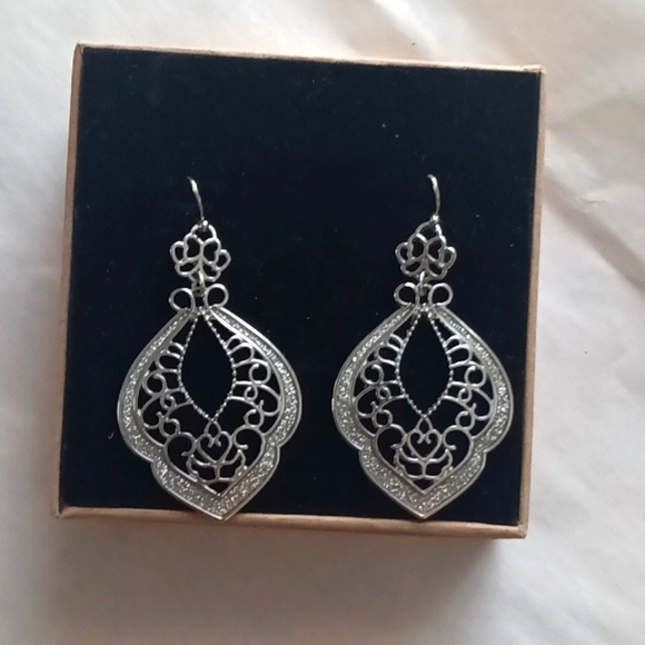 Boho Earrings Sterling Silver NWT - Picture 1 of 2
